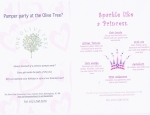 NEW Pamper Parties at the Olive Tree